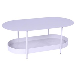 Fermob Salsa Table salsa basse Violet lilas L 119 x l 58 x H46cm