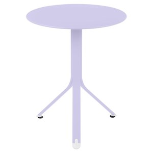 Fermob Resto Table rest'o Violet lilas H74cm Diam : 60