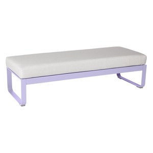 Fermob Bellevie Banquette Bellevie 2 places Violet lilas L148xP53xH41cm