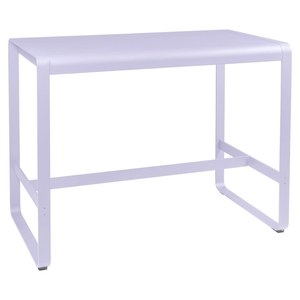 Fermob Bellevie Table Bellevie Haute Violet lilas L 140 x l 80 x H105cm