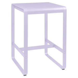 Fermob Bellevie Table Bellevie Haute Violet lilas L 74 x l 80 x H105cm