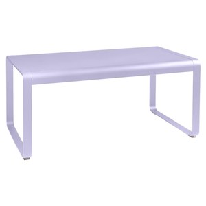 Fermob Bellevie Table Bellevie Mi-Haute Violet lilas L 140 x l 80 x H64cm