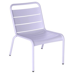 Fermob Luxembourg Chaise Lounge Luxembourg Violet lilas L 72.8 x l 58 x H73.9cm