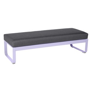 Fermob Bellevie Banquette Bellevie 2 places Violet lilas L148xP53xH41cm