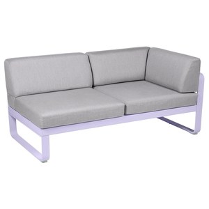 Fermob Bellevie Module d'angle droit bellevie 2 places Violet lilas 