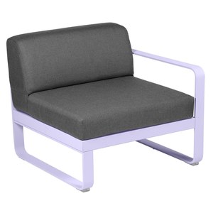 Fermob Bellevie Module droit 1 place bellevie Violet lilas 