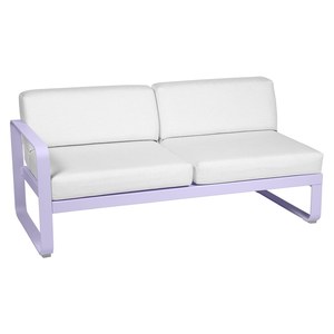 Fermob Bellevie Module gauche 2 places  bellevie Violet lilas 