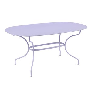 Fermob Opéra Table Opéra  Ovale Violet lilas L 160 x l 90 x H74cm