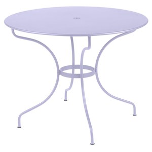 Fermob Opéra Table Opéra  ronde Violet lilas L 96 x l 96 x H74cm Diam : 96