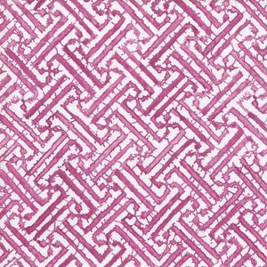 Caspari  Serviette Lunch Fretwork Rouge fuchsia 