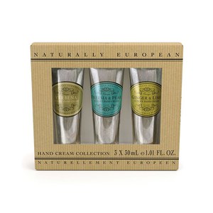 The Somerset Toiletry NATURALLY EUROPEAN Coffret 3 crèmes pour les mains Naturally  3x30ml