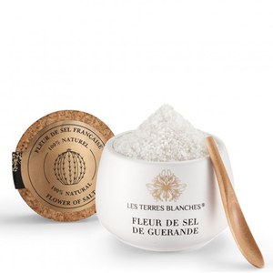  LES TERRES BLANCHES Fleur de sel de Guérande  100 gr