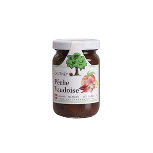 Le marché de Delphine  Chutney de Pêche Vaudoise 120g  120g