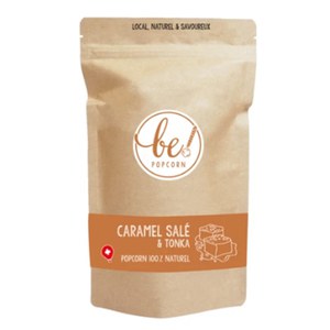 Be! Popcorn  Popcorn Caramel Salé & fève de Tonka  70gr