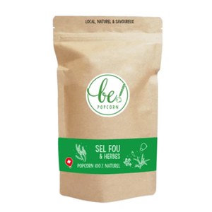 Be! Popcorn  Popcorn au sel fou & herbes  55gr