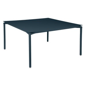 Fermob Calvi Table Calvi Bleu azur foncé L 140 x l 140 x H74cm