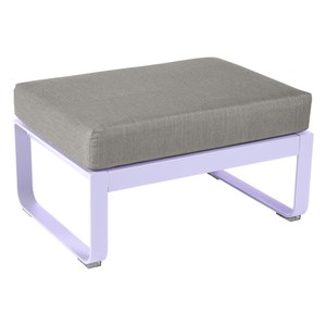 Fermob Bellevie Pouf Bellevie Violet lilas L 74 x l 53 x H41cm