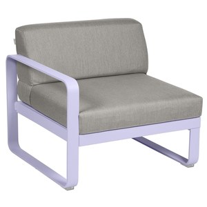 Fermob Bellevie Module gauche 1 place bellevie Violet lilas 