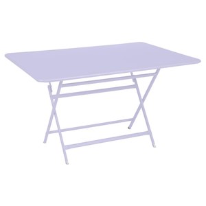 Fermob Caractère Table Caractère Violet lilas L 128 x l 90 x H74cm