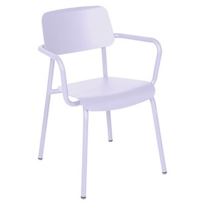 Fermob Studie Fauteuil de repas Studie Violet lilas L 53 x l 57 x H81cm