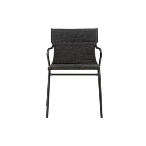 Lafuma Mobilier Allure Fauteuil Ancone Allure Noir aile de corbeau 62x55x86cm