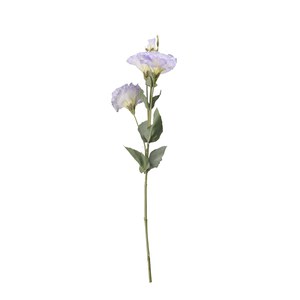 Schilliger Sélection  Lisianthus en branche artificiel Violet violine 68cm