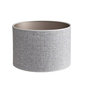 Schilliger Sélection Saverna Abat-jour Saverna cylindrique Gris perle 30xH21cm