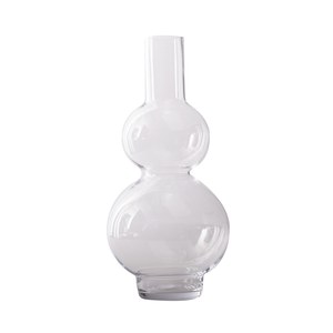 Schilliger Sélection Norverre Vase 2 boules en verre  26.5x56cm