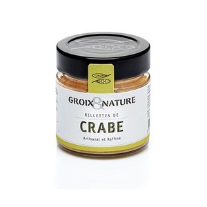 Groix et Nature  Rillettes de Crabe 100g  100gr