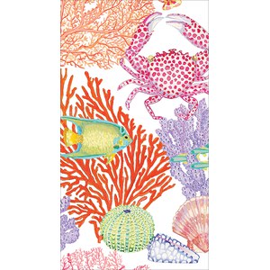 Caspari  Serviettes Buffet Under the Sea  32.5x40cm