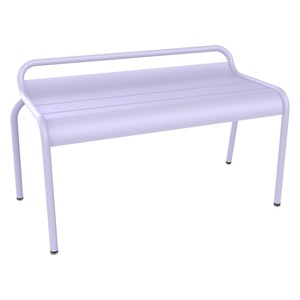 Fermob Luxembourg Banc Compact Luxembourg Violet lilas L 118 x l 56 x H86cm