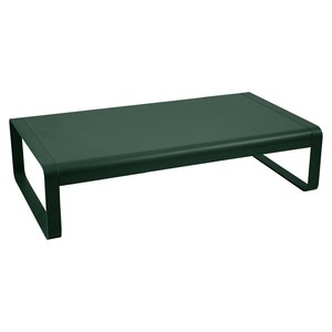 Fermob Bellevie Table basse grande Bellevie Vert sapin L 138 x l 80 x H36cm