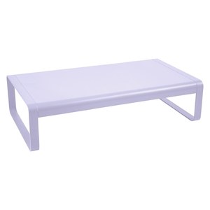 Fermob Bellevie Table basse grande Bellevie Violet lilas L 138 x l 80 x H36cm