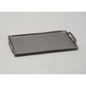 Schilliger Sélection  Plateau rectangle Nina Gris acier 35.5x21.5x2.5cm