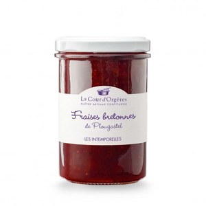 La Cour D'Orgères  Confiture  Fraises bretonnes de Plougastel , 250gr  250gr