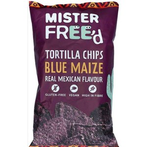 Mister Free'd  Tortilla Chips Maïs violet BIO  135gr