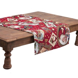 Schilliger Design Wishes Rojo Chemin de table Wishes rojo  45x145cm