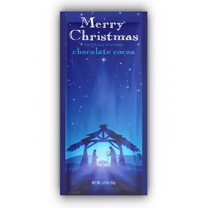  Mc Steven's Nativity Merry Christmas Cocoa packet  35gr