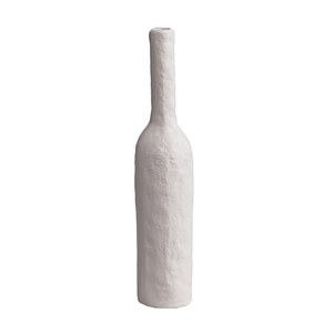 Schilliger Sélection  Vase bouteille blanc  7x33cm