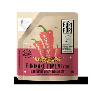 Furi & CO  Furikaké Piment- Sésame-Algues  45gr