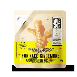 Furi & CO  Furikaké Gingembre- Sésame-Algues  45gr