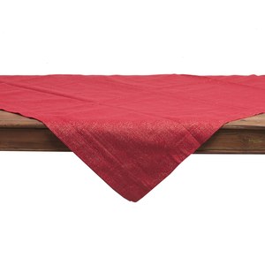 Thevenon  Nappe Red gold lurex Rouge cerise 170x280cm