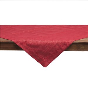 Thevenon  Nappe Red gold lurex Rouge cerise 170x360cm