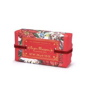 The Somerset Toiletry Festive Gifting Savon Traditional Festive Red - Argan Blossom  200gr