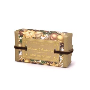 The Somerset Toiletry Festive Gifting Savon Traditional Festive Gold - Caramel Amber  200gr