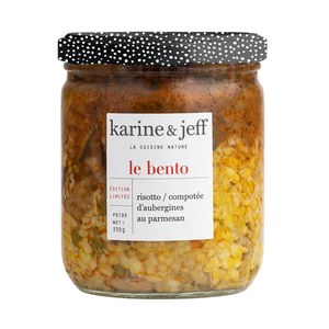 KARINE & JEFF  Bento Petit épeautre, lentilles, carottes caramélisées  330gr