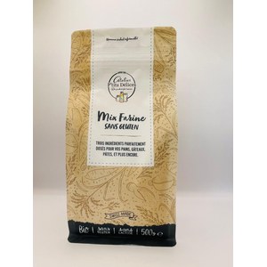 Atelier P’tits Délices  Mix Farine sans Gluten BIO 500gr  500gr