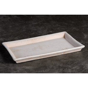 Poterie Goicoechea  Soucoupe Rectangulaire 20 cm 18*27  26x16cm