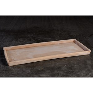 Poterie Goicoechea  Soucoupe Rectangulaire 50 cm 23*55  58x24cm