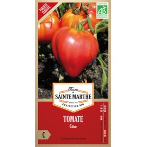 Ferme de Sainte Marthe  Tomate Cœur  Environ 50 Graines